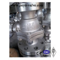 API Acier inoxydable CF8 / CF8m / CF3m Valve à bille à bride